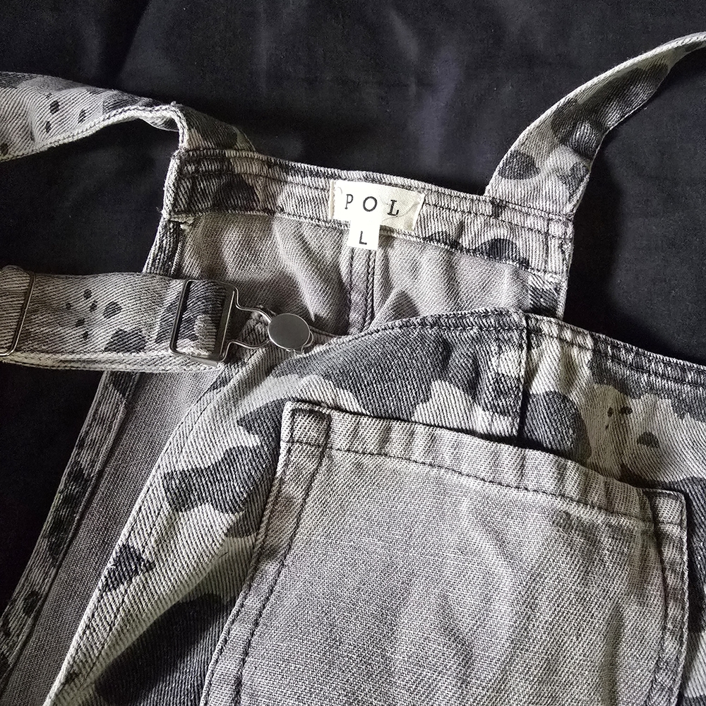 POL Gray Camouflage Overalls